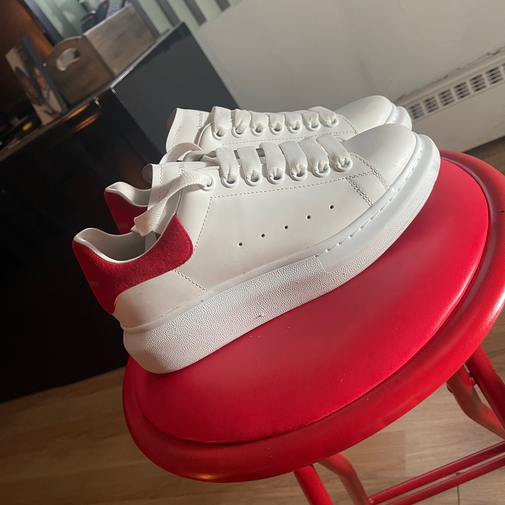 Alexander Mcqueen Women's Suede Oversized Sneakers